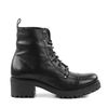 Veterboots met blokhak