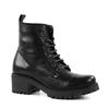 Veterboots met blokhak