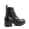 Veterboots met blokhak