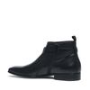 Korte zwarte lage boots