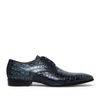 Giorgio Azzurro 46998 blauwe veterschoenen snakeskin