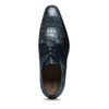 Giorgio Azzurro 46998 blauwe veterschoenen snakeskin