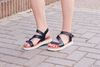 Plateau sandalen zwart