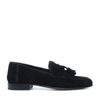 Zwarte loafers met kwastjes