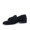 Zwarte loafers met kwastjes