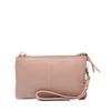 Nude kleine clutch