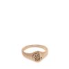 Bague avec fusée - doré