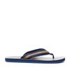 GANT Breeze cognac met donkerblauwe slippers