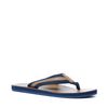 GANT Breeze cognac met donkerblauwe slippers