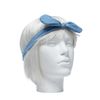 Set van 2 haarbandjes met strik blauw/rood