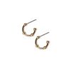 LUZ nautic earhoops goud