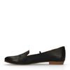 Zwarte leren loafers