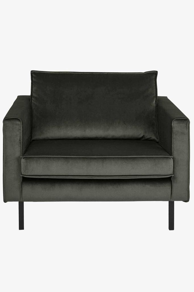 Sissy-Boy Amsterdam velvet loveseat donkergroen unisex Onesize