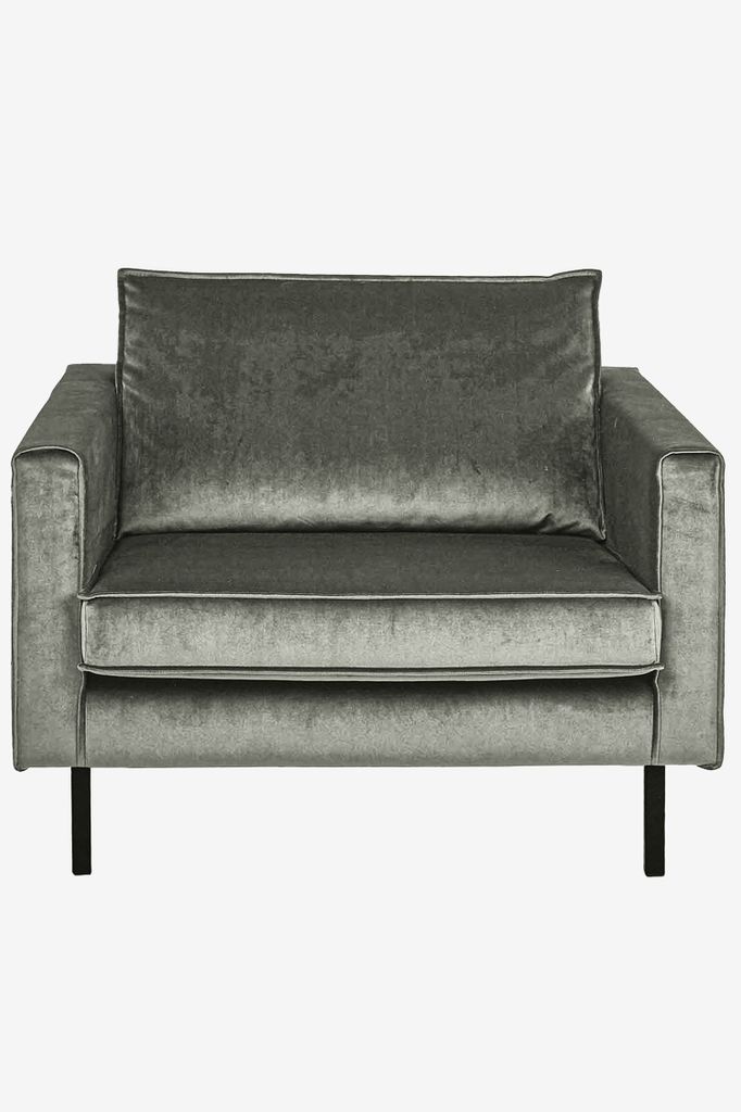 Sissy-Boy Amsterdam velvet loveseat faded velvet unisex groen Onesize