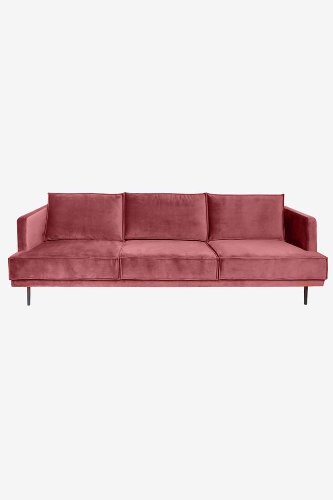 Sissy-Boy The Duchess velvet 3,5-zits bank roze unisex Onesize
