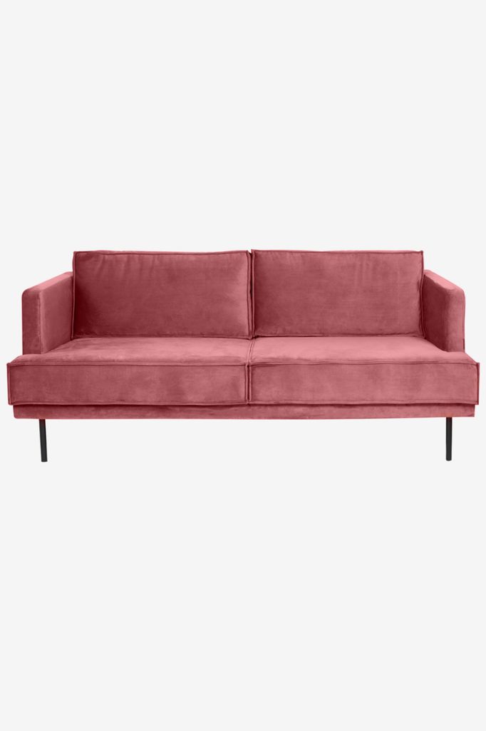 Sissy-Boy The Duchess velvet bank 2,5-zits roze unisex Onesize