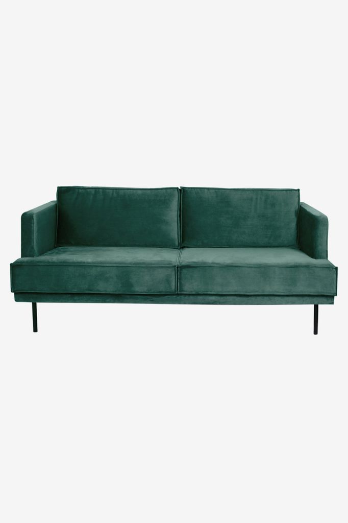 Sissy-Boy The Duchess velvet bank 2,5-zits groen unisex Onesize