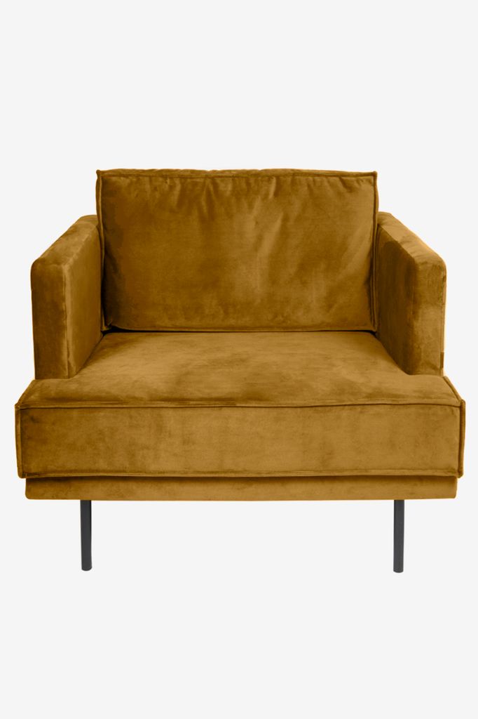 Sissy-Boy The Duchess velvet loveseat okergeel unisex Onesize