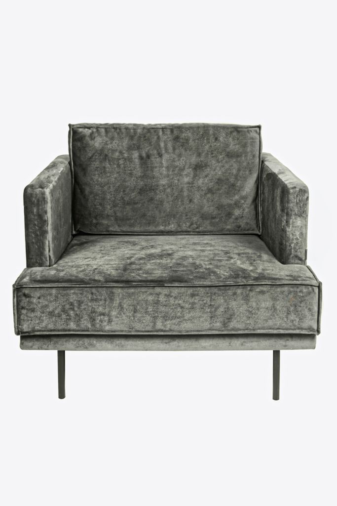 Sissy-Boy The Duchess velvet loveseat faded velvet unisex groen Onesize