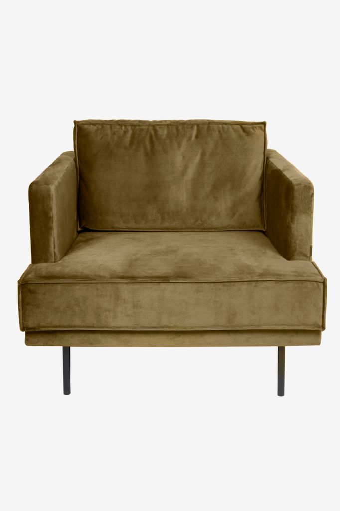 Sissy-Boy The Duchess velvet loveseat brons unisex goud Onesize