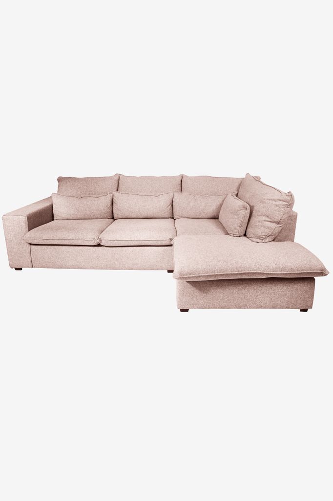 Sissy-Boy Baron bank 2.5-zits lounge rechts roze/karamel melee unisex bruin Onesize