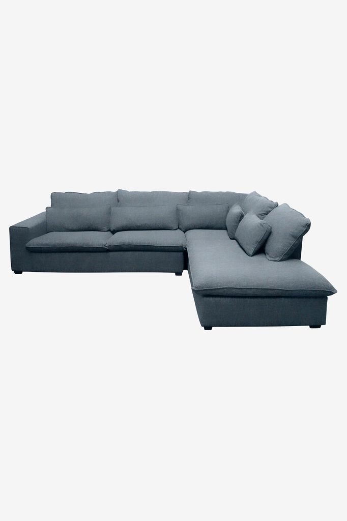 Sissy-Boy Baron bank 3.5-zits lounge rechts donkerblauw unisex Onesize