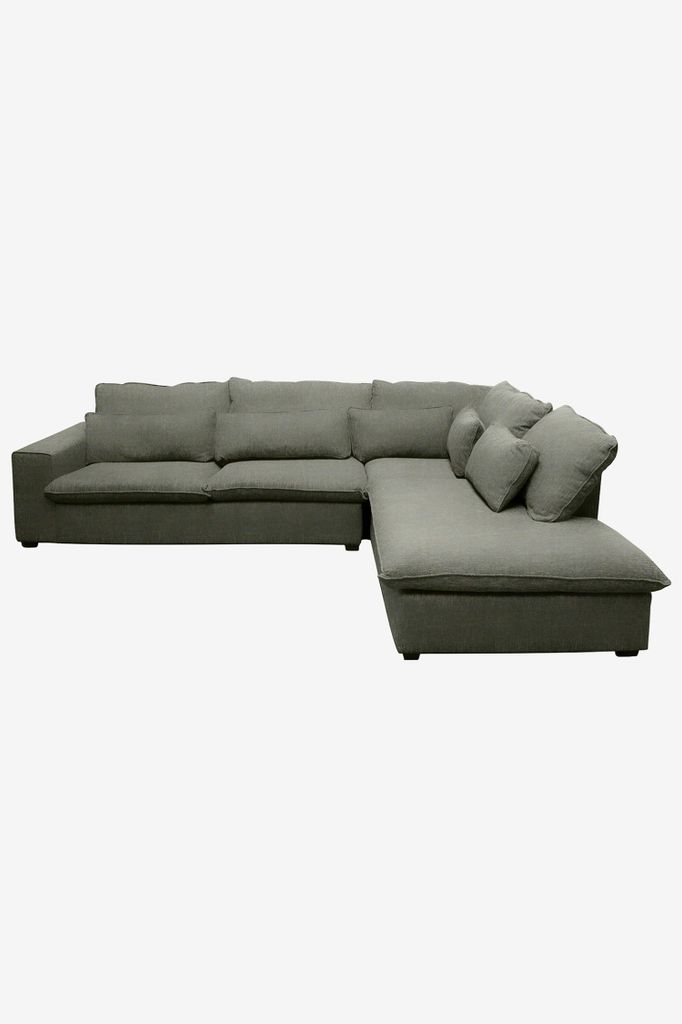 Sissy-Boy Baron bank 3.5-zits lounge rechts donkergroen unisex Onesize