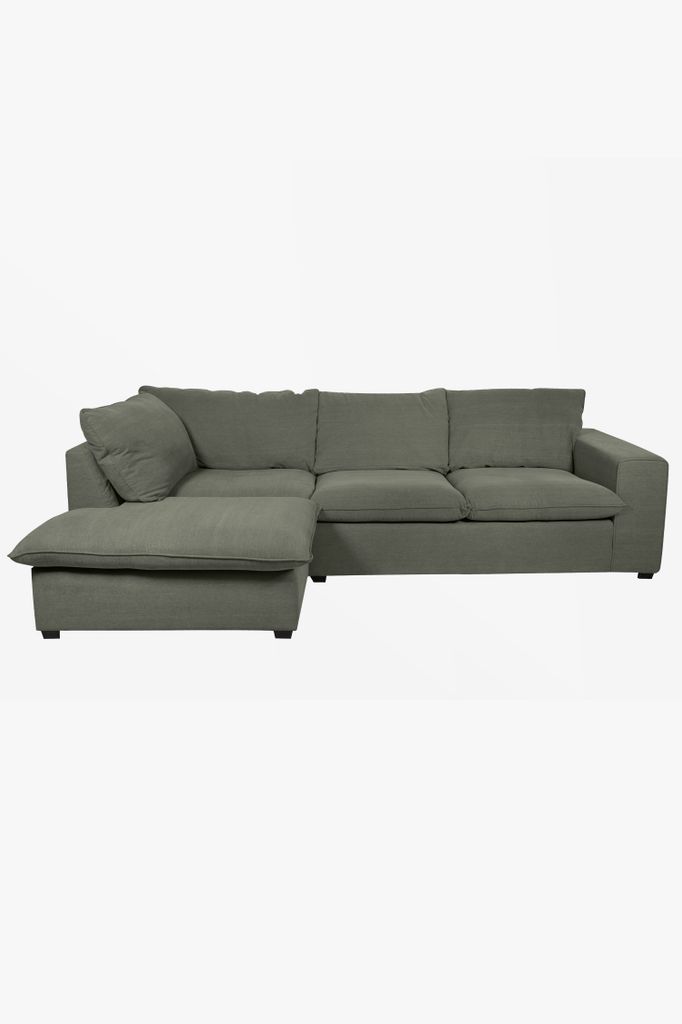 Sissy-Boy Baron bank 2.5-zits lounge links donkergroen unisex Onesize
