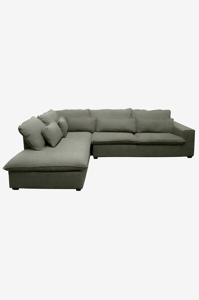 Sissy-Boy Baron bank 3.5-zits lounge links donkergroen unisex Onesize