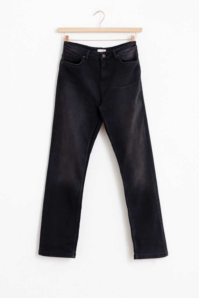 Zwarte tapered fit jeans