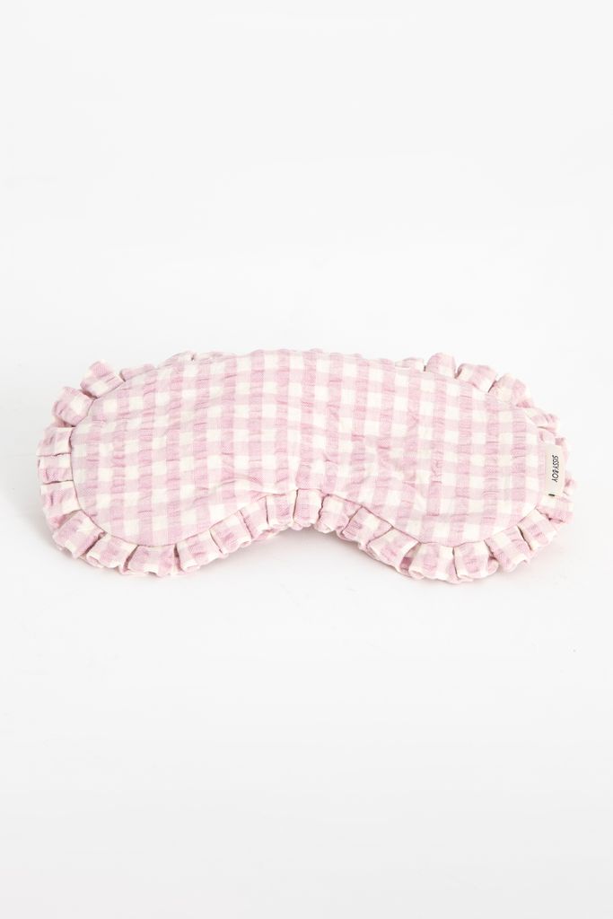 Sissy-Boy Lichtpaars Geblokt Oogmasker