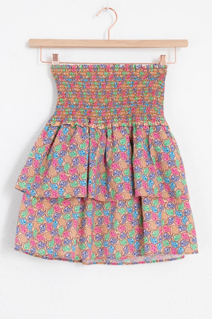 Sissy-Boy Multicolour Rok Met Paisley Print