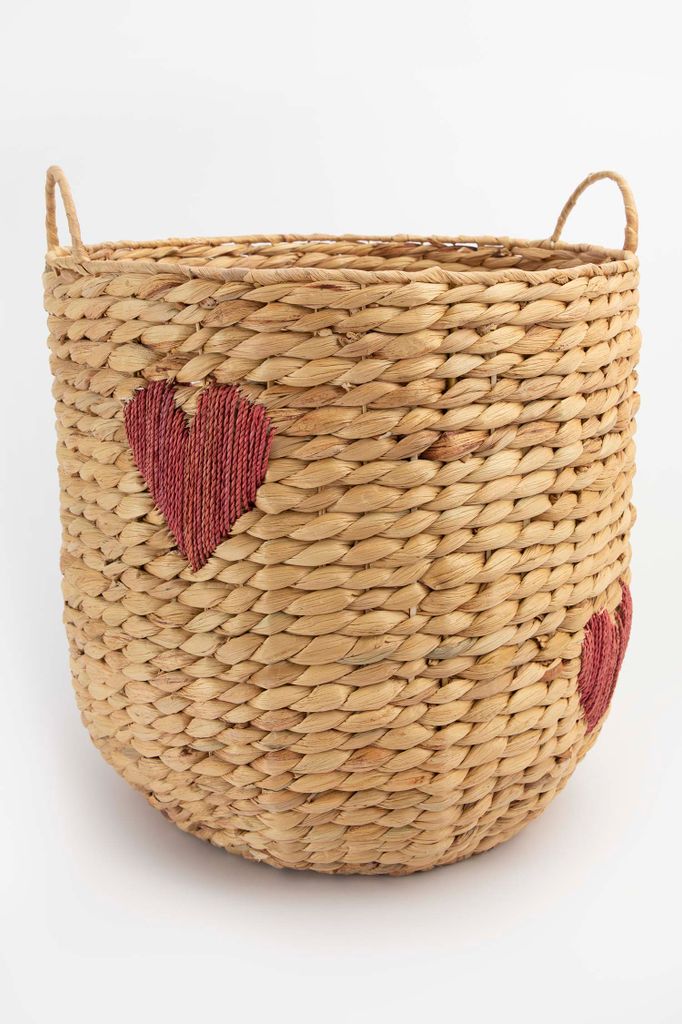 Sissy-Boy Mand Van Hyacinth Met Rode Ingeweven Hartjes Large