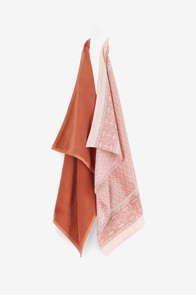 Sissy-Boy Lichtroze Handdoek En Theedoek