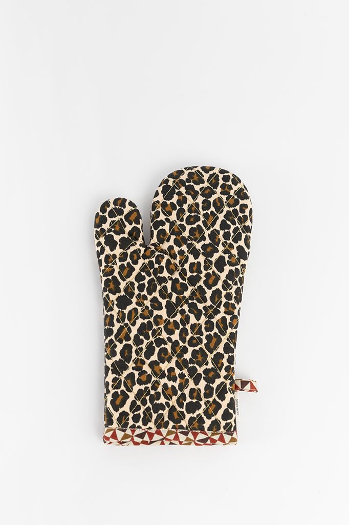 Sissy-Boy Bruine Ovenwant Met Leopard Print
