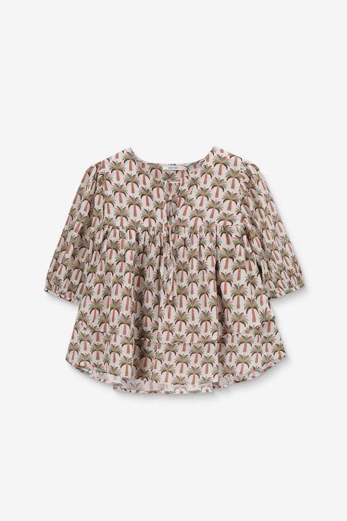 Sissy-Boy Multicolour Blouse Met Palmboom