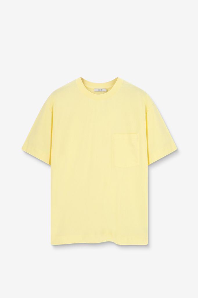 Sissy-Boy Lichtgeel Boxy T-shirt