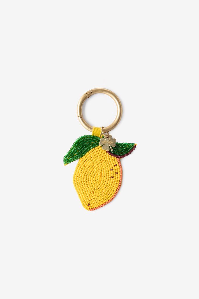 Sissy-Boy Gele Bag Charm Citroen