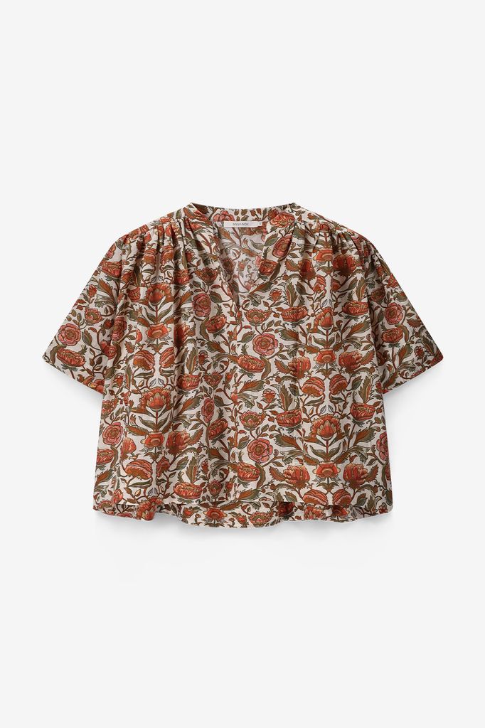Sissy-Boy Witte Top Met Print