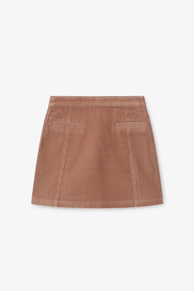 Sissy-Boy Bruine Corduroy Rok
