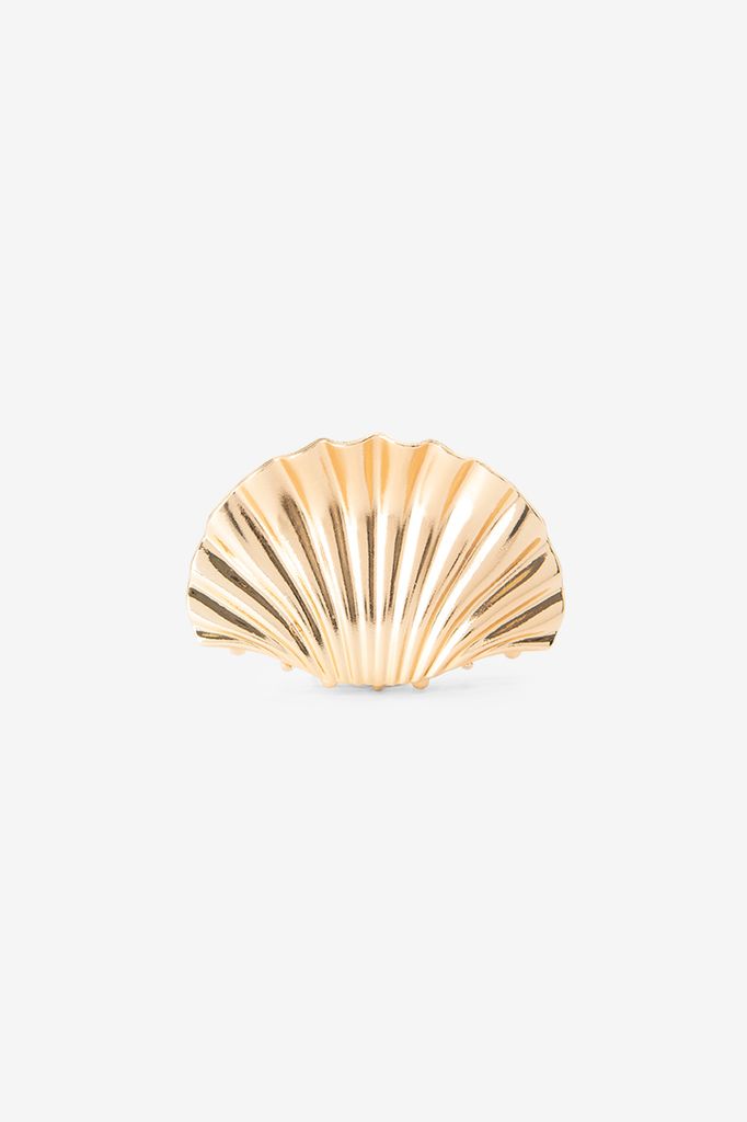 Sissy-Boy Gouden Haarklem Schelp
