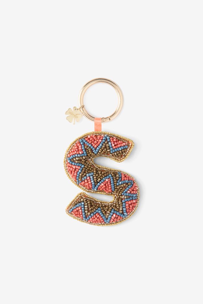 Sissy-Boy Lichtrode Bag Charm Letter S