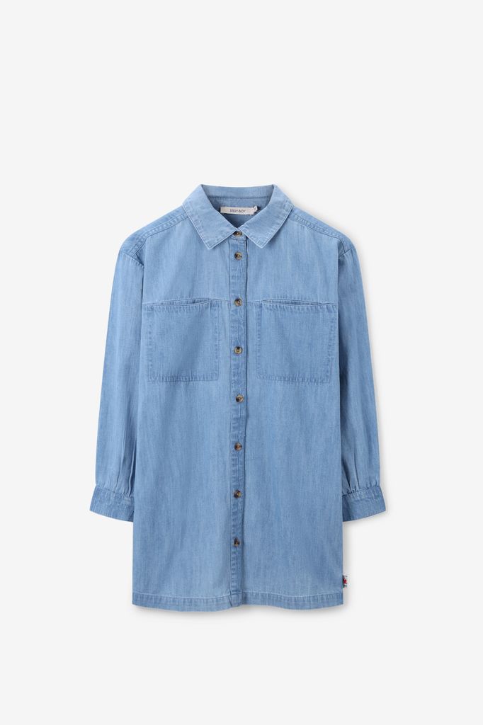 Sissy-Boy Blauwe Denim Jurk