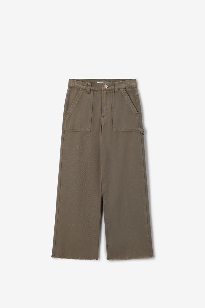 Sissy-Boy Donkergroene Cargo Broek