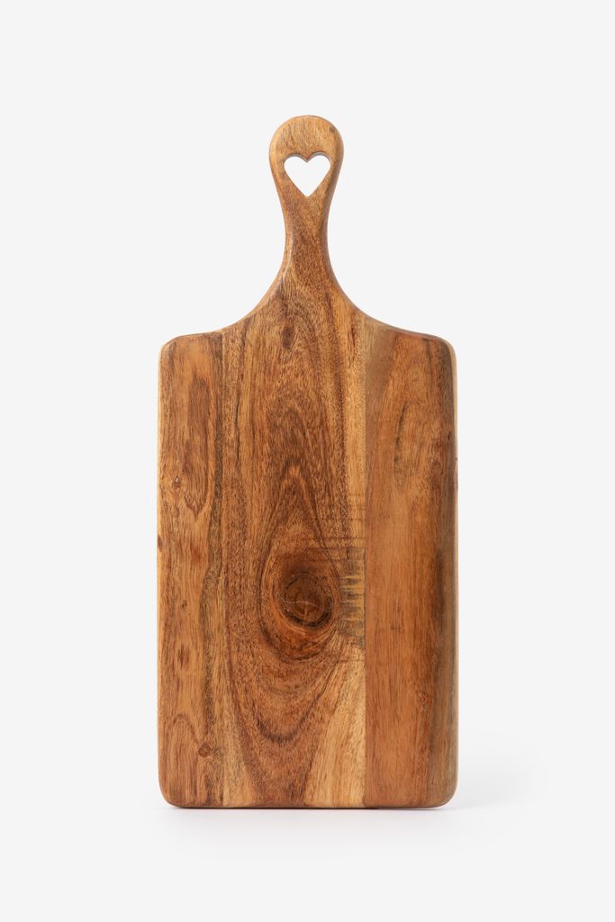 Sissy-Boy Bruine Houten Snijplank Met Hart