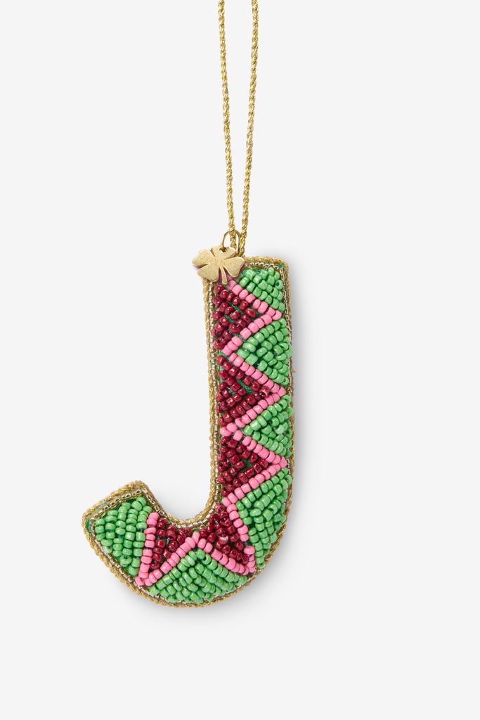 Sissy-Boy Groene Kersthanger Letter J