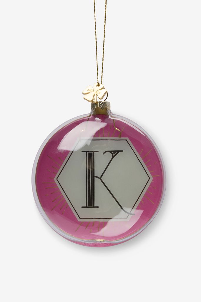Sissy-Boy Kerstbal Letter K