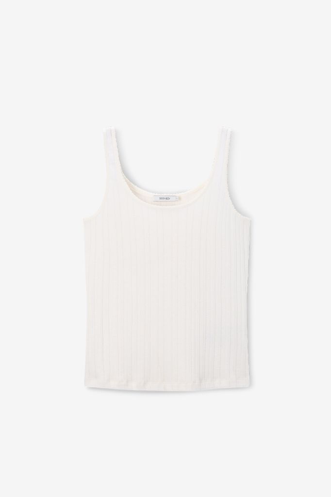 Sissy-Boy Wit Rib Singlet