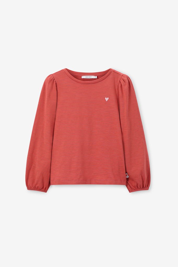 Sissy-Boy Rode Gestreepte Longsleeve