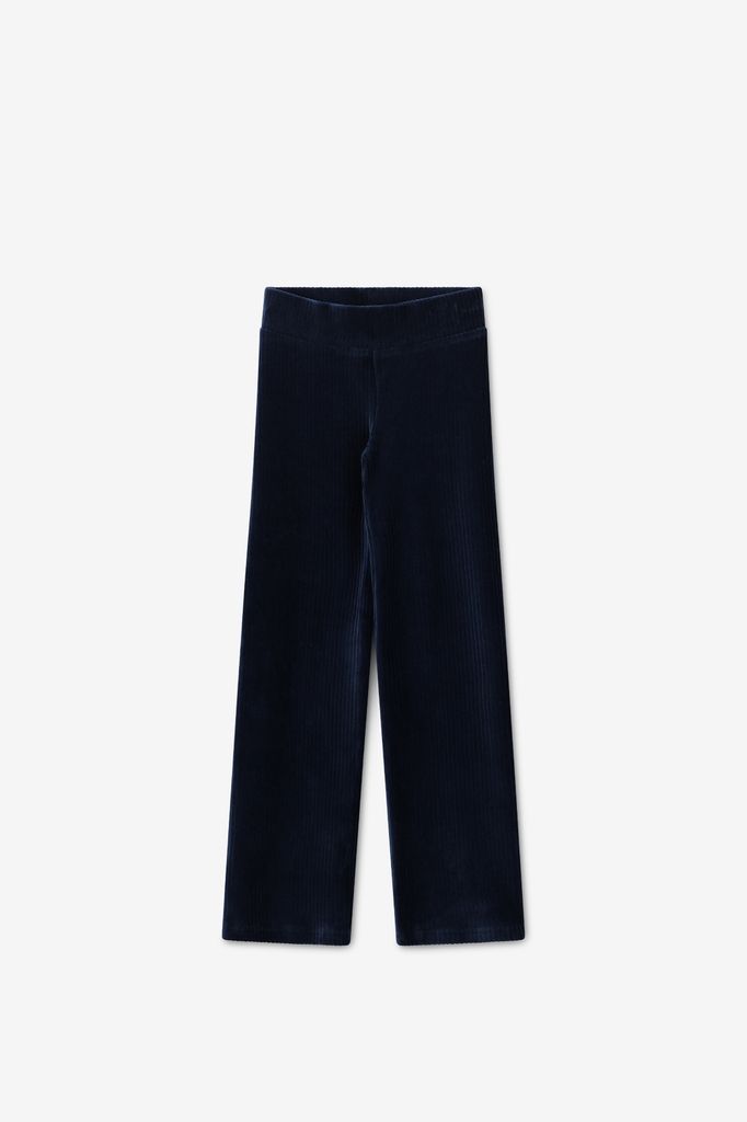 Sissy-Boy Donkerblauwe Rib Straight Fit Legging